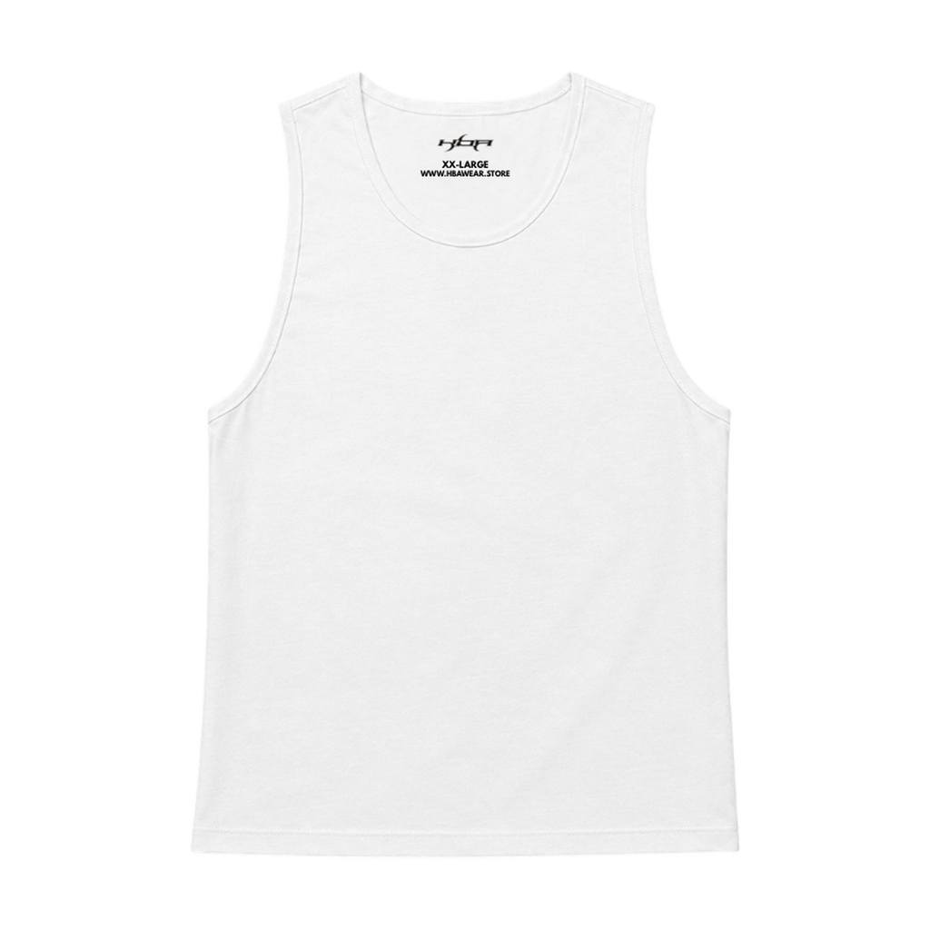 White Ribbed tank top