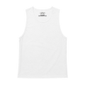White Ribbed tank top