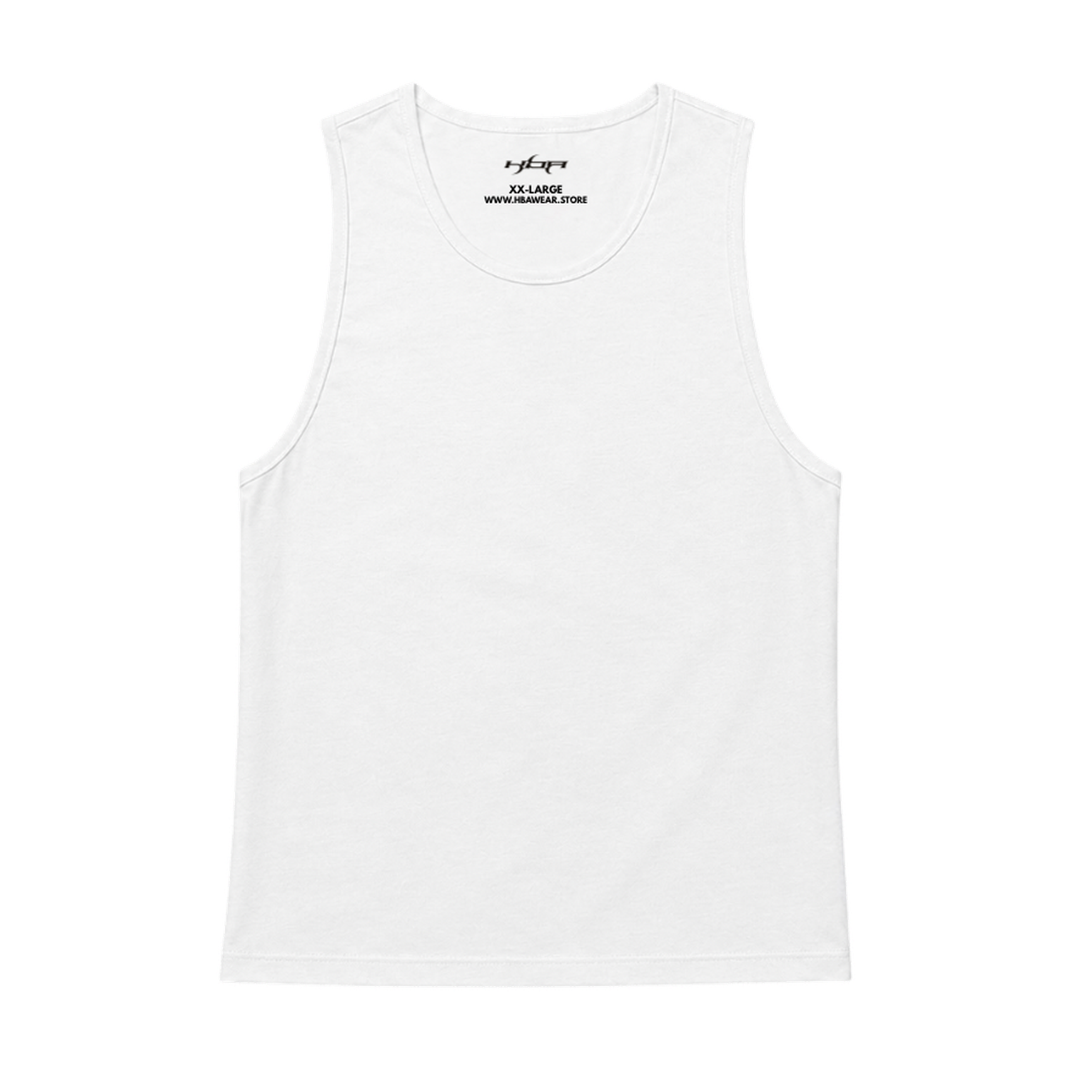 White Ribbed tank top