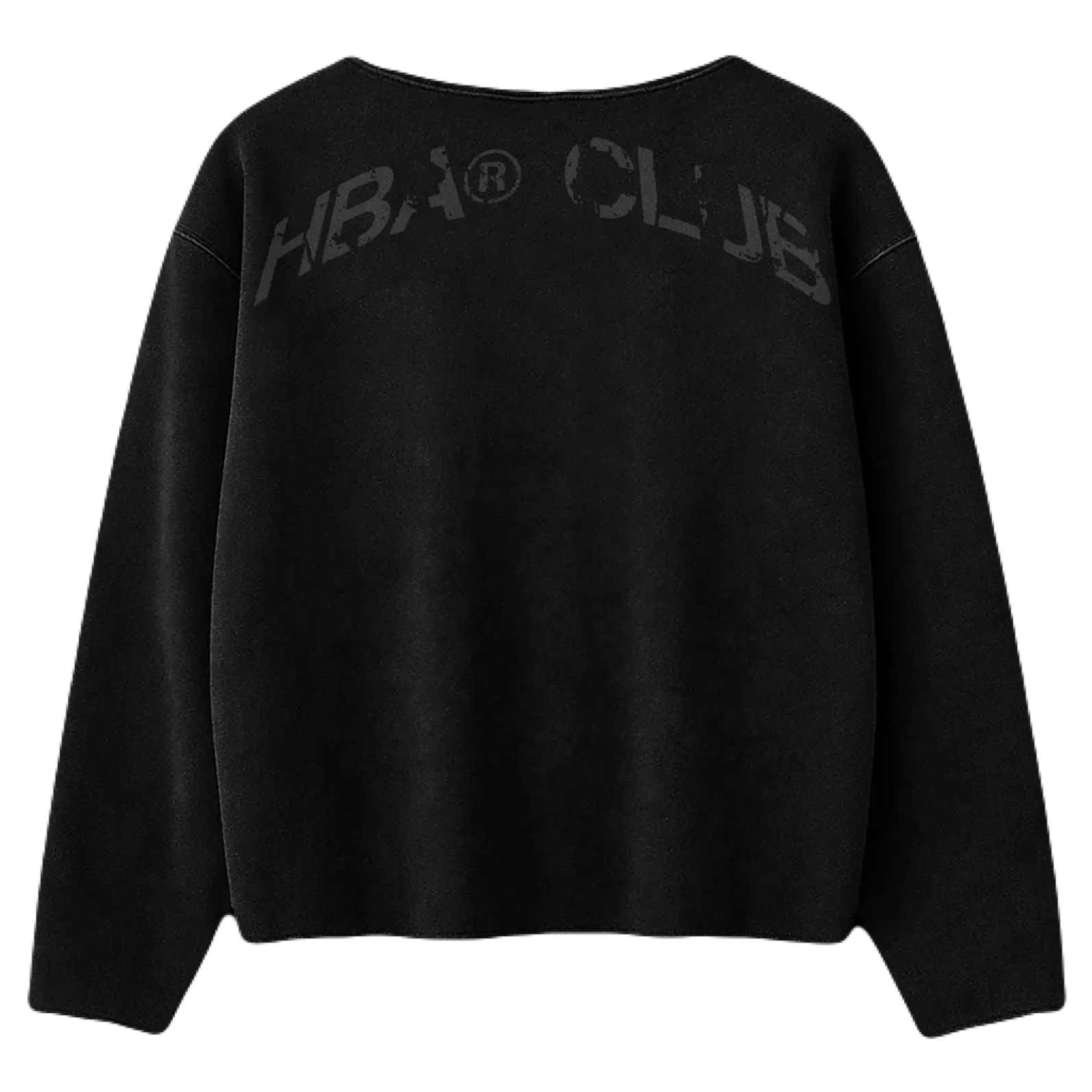 HBA-CLUB UNFINISHED CREWNECK