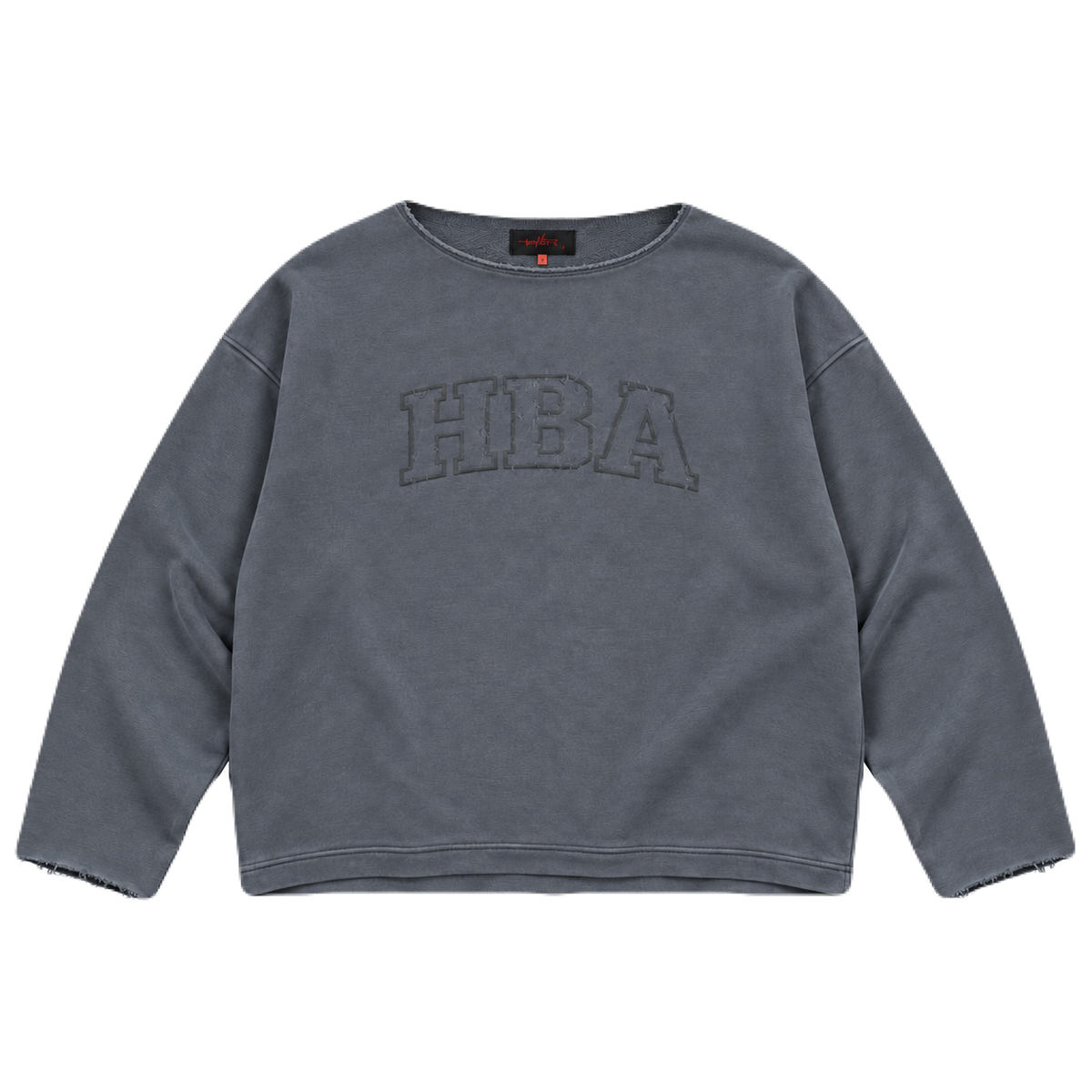 VINTAGE HBA-CLUB UNFINISHED CREWNECK