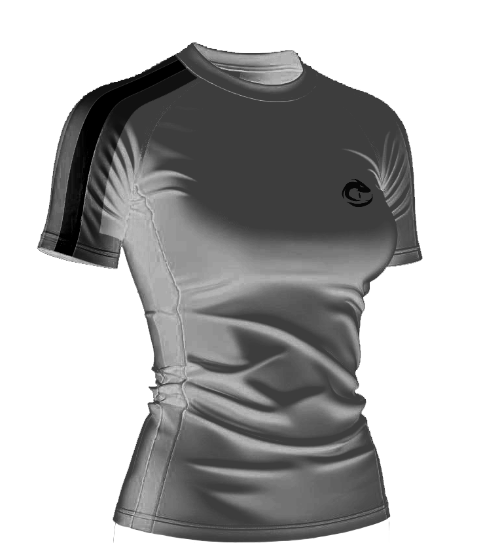 Grey Paneled T-shirt (HER)