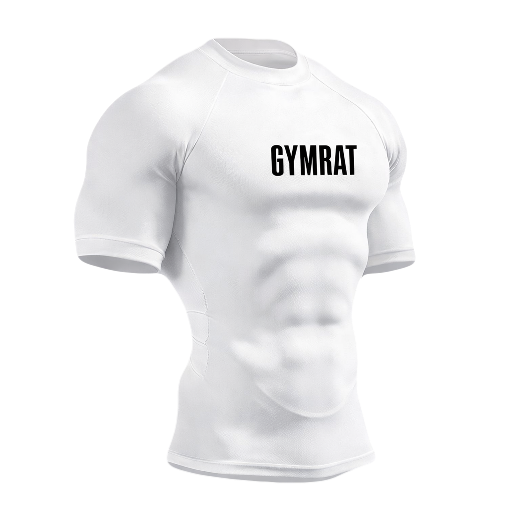 White GymRat compression