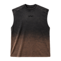 Brown faded Cutoff