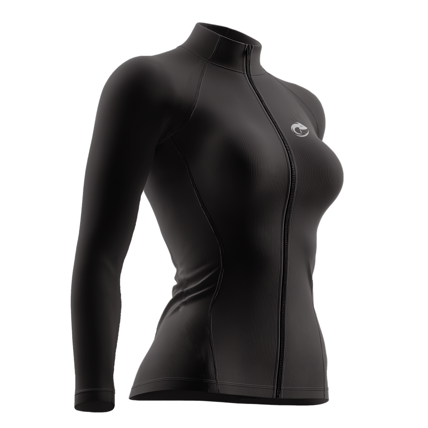 dark grey full zipper