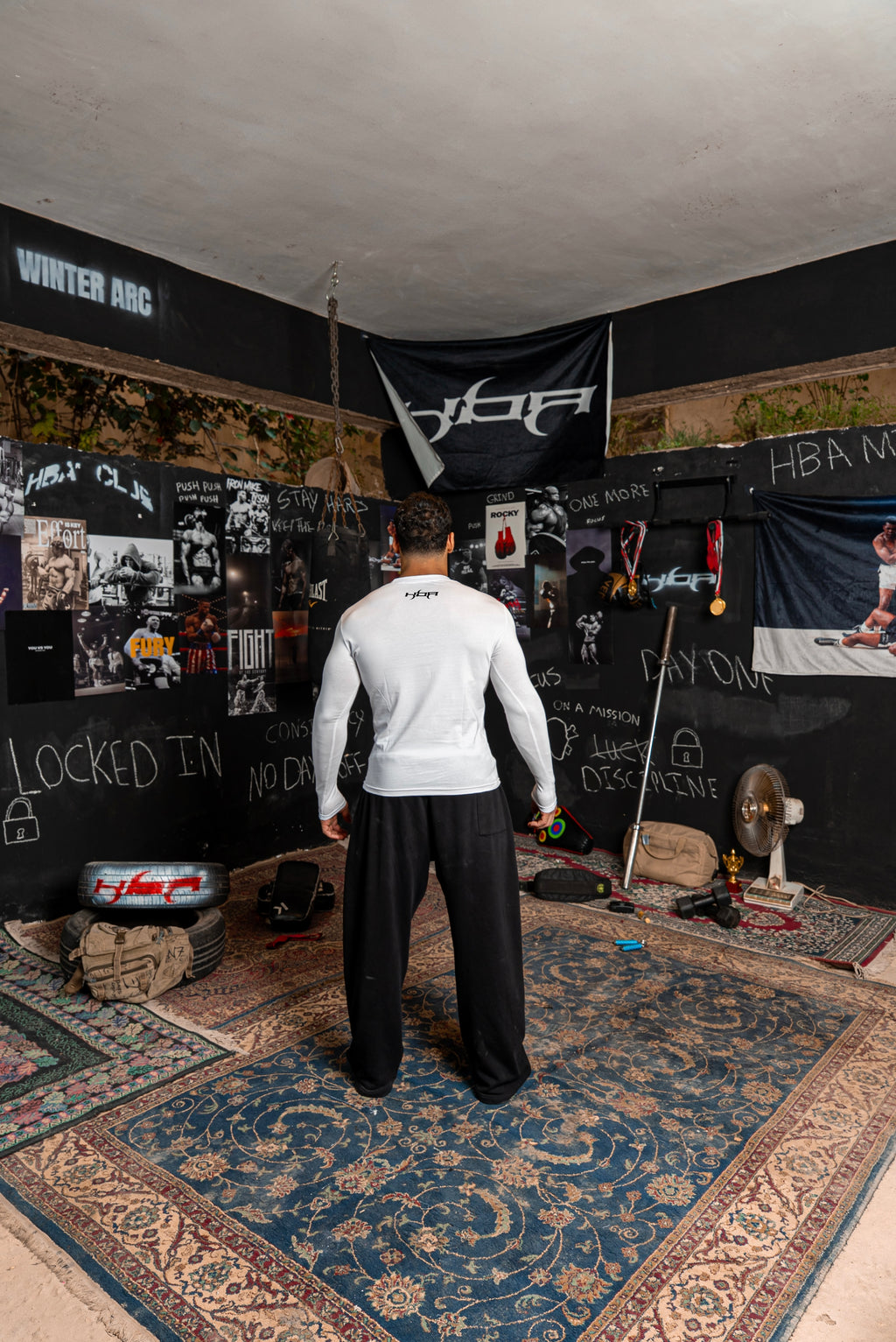 White HBA Slim Fit T-Shirt