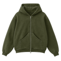 ARMY GREEN HBA-CLUB ZIPPER