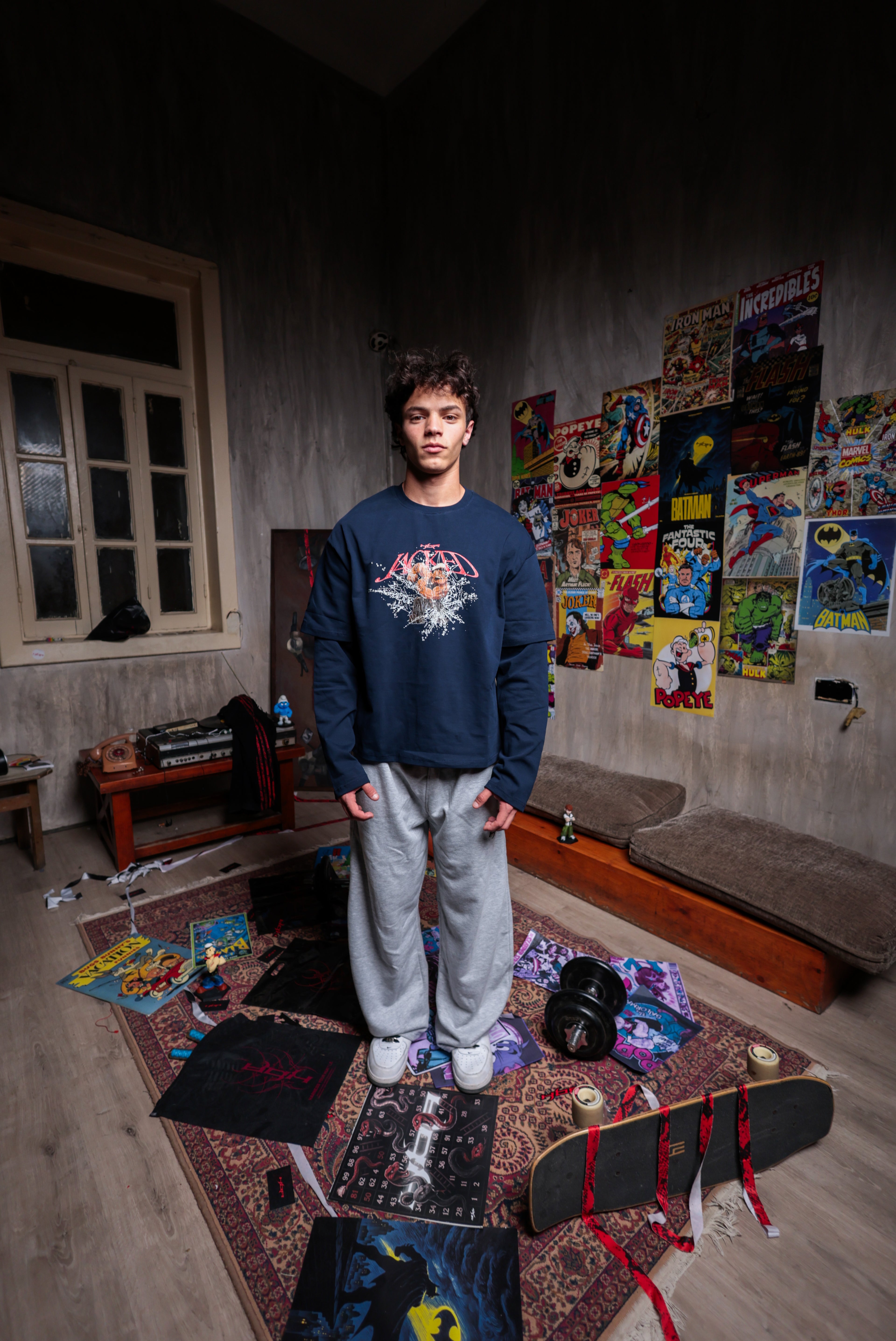 Jacked popeye pump-cover