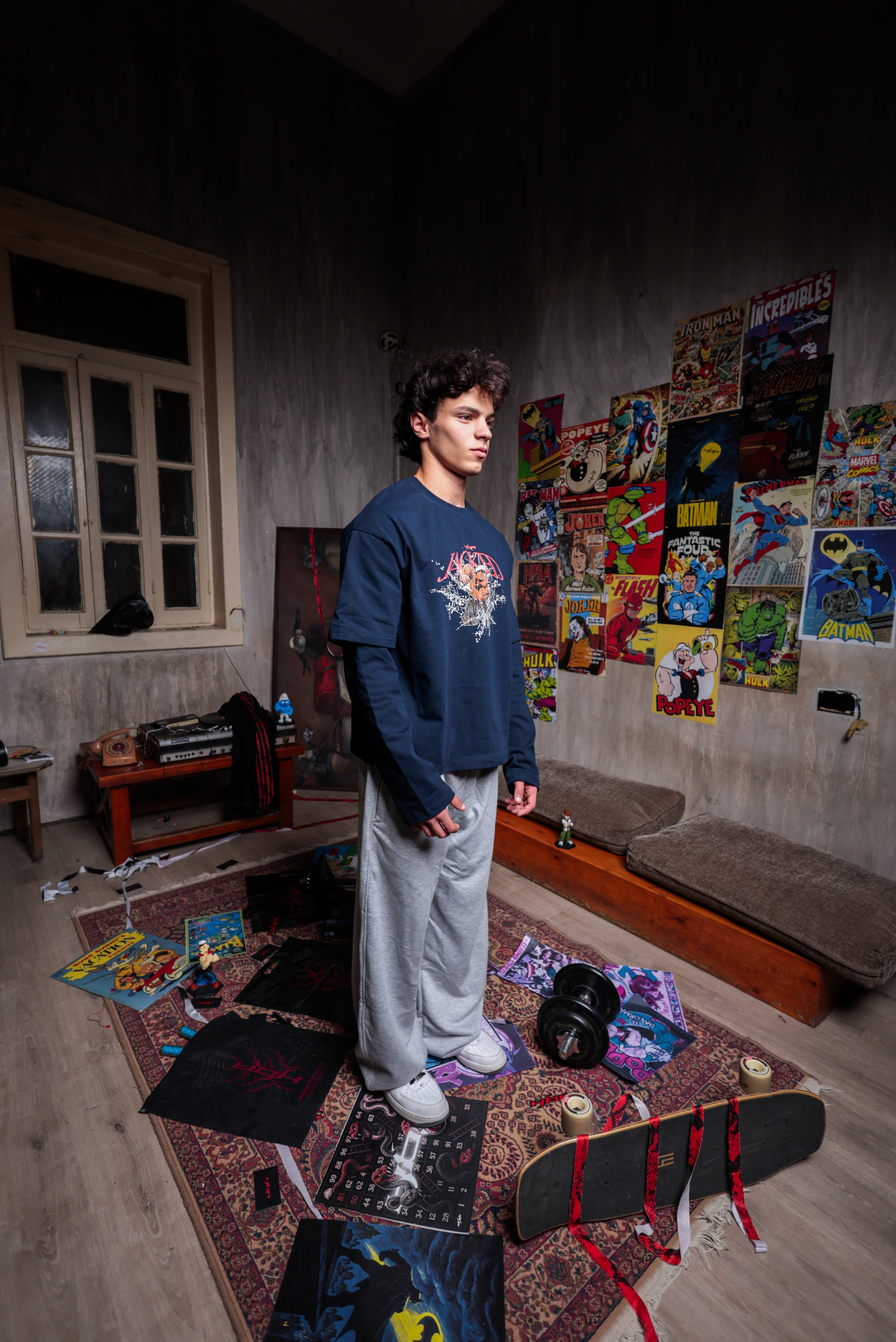 Jacked popeye pump-cover