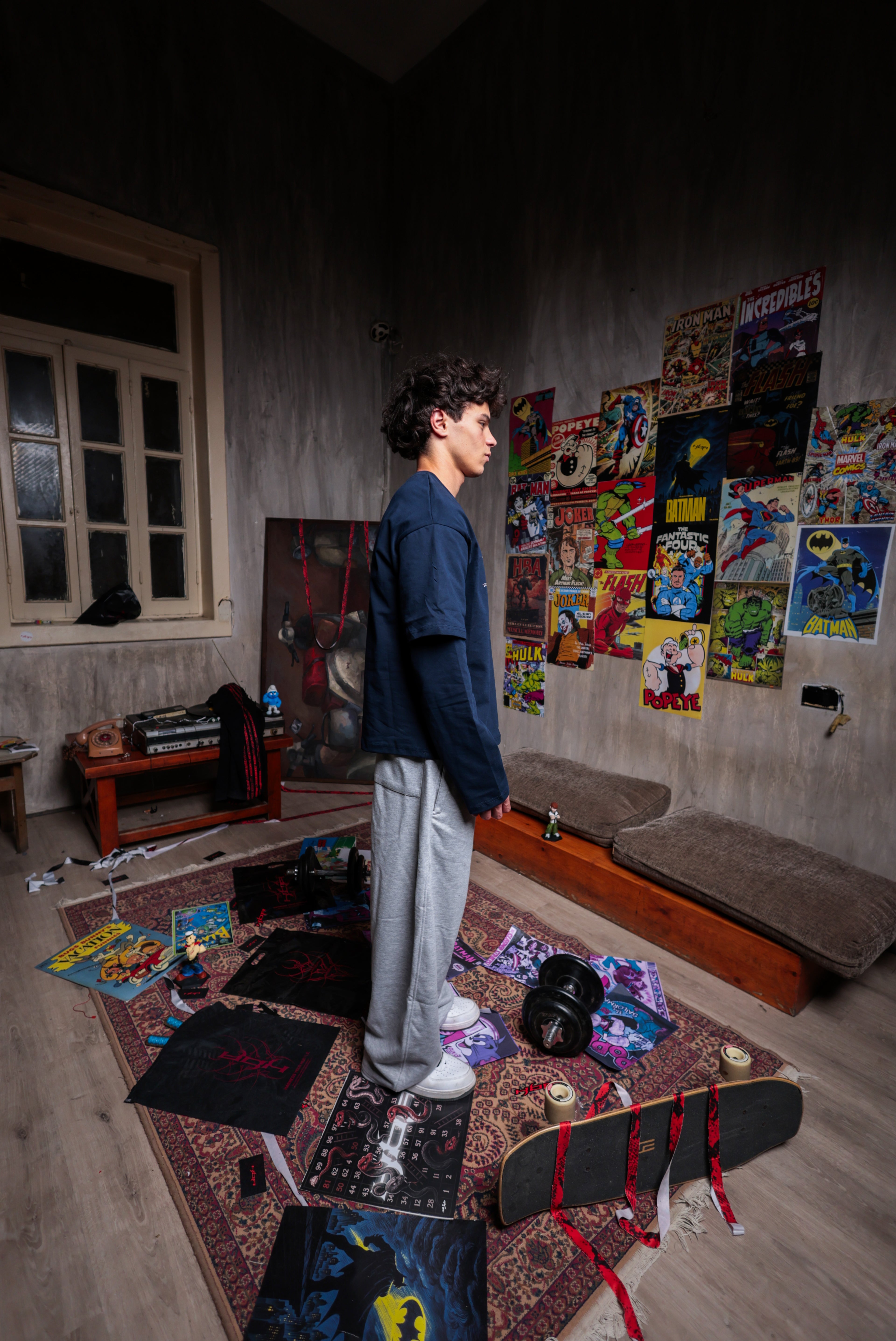 Jacked popeye pump-cover