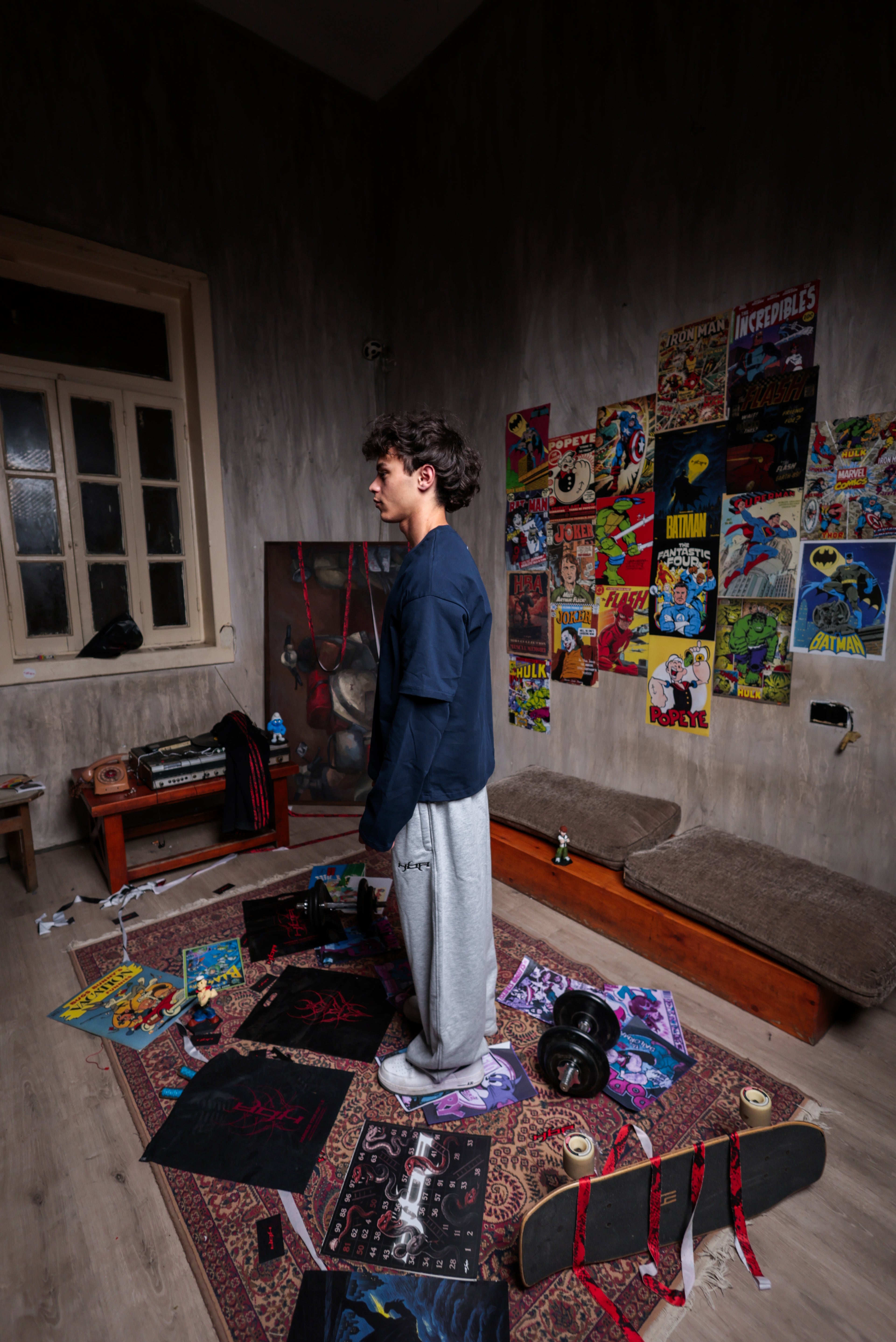 Jacked popeye pump-cover