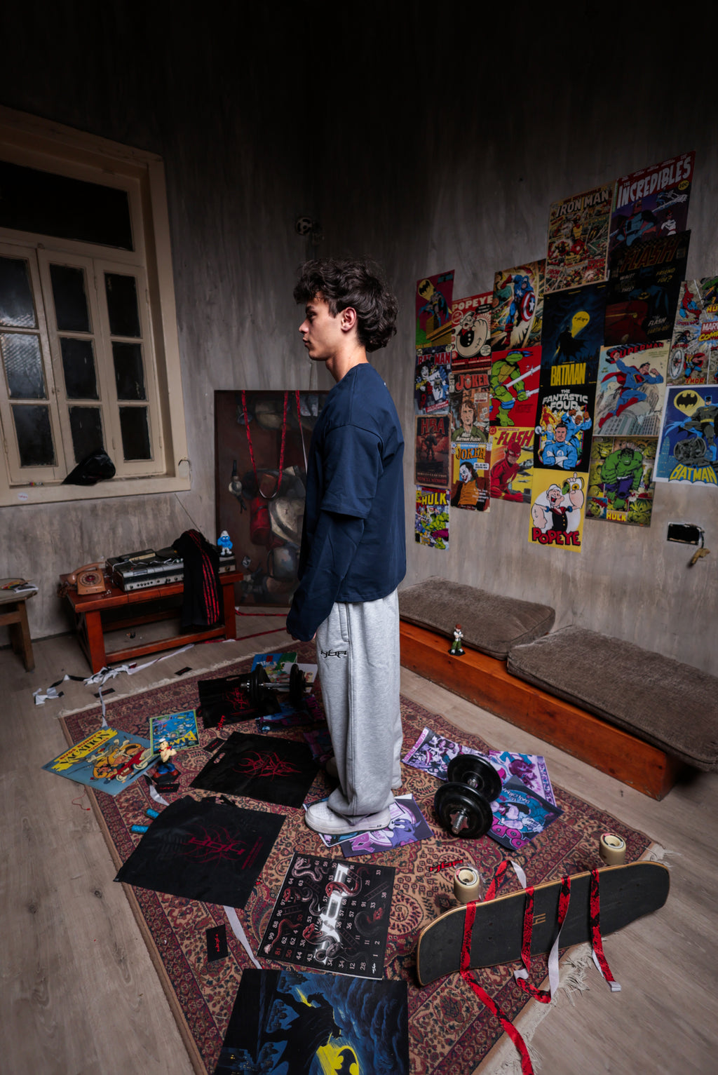 Jacked popeye pump-cover