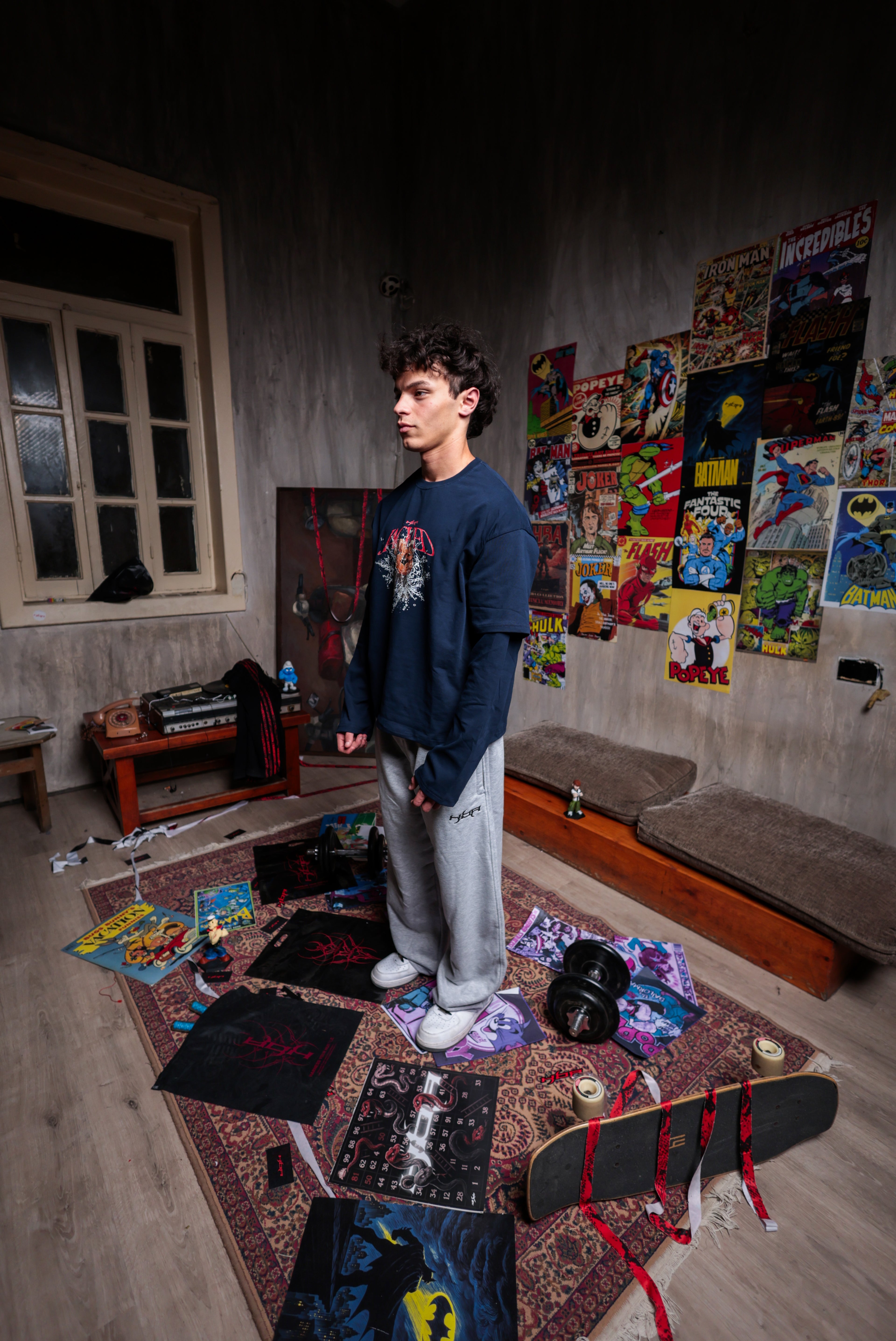 Jacked popeye pump-cover