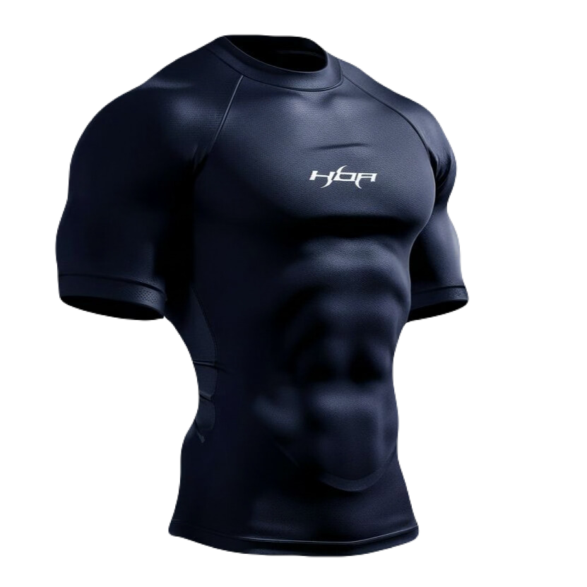 Navy HBA short sleeve