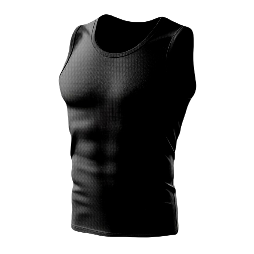 Black Ribbed tank top