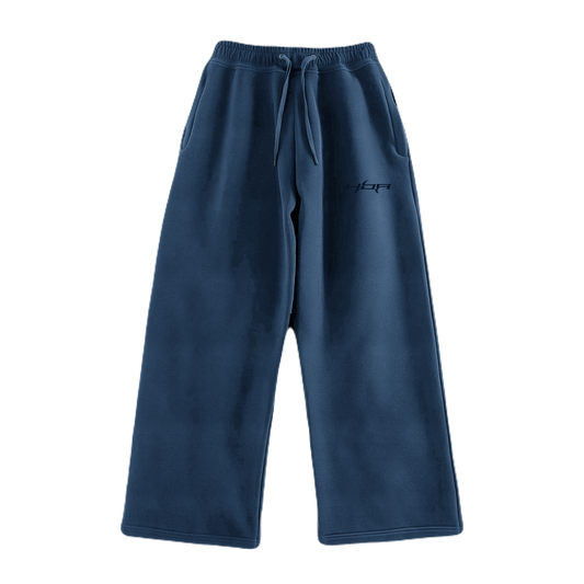 Blue basic pants