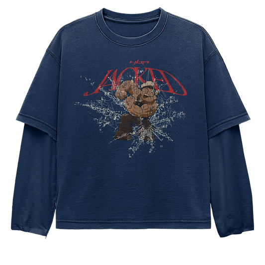 Jacked popeye pump-cover