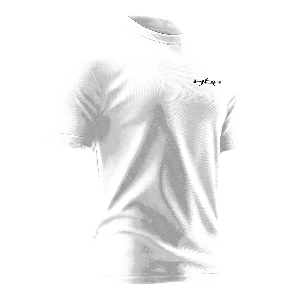 Basic white regular t-shirt