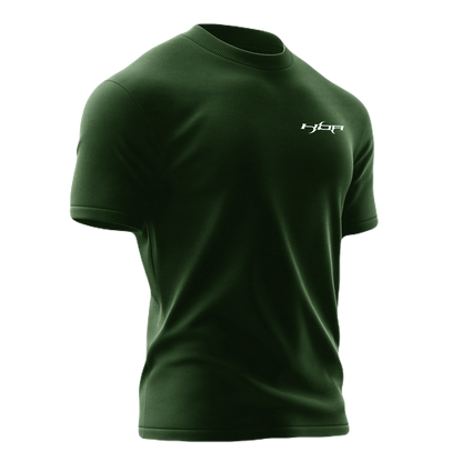 Basic olive regular t-shirt