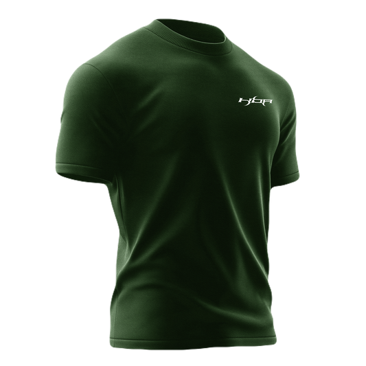 Basic olive regular t-shirt
