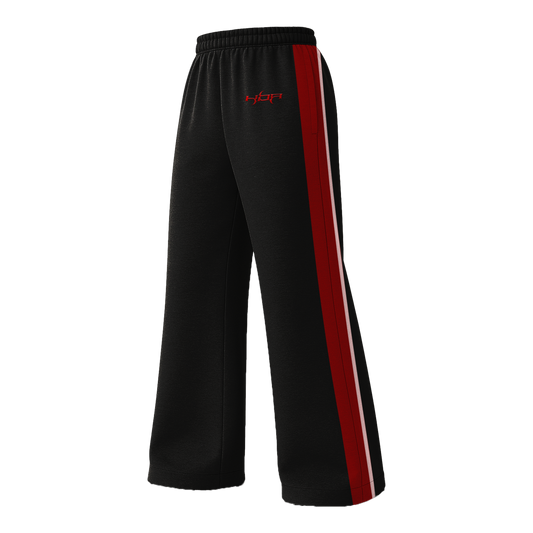 Black Paneled Pants