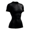 Black Basic compression short sleeve