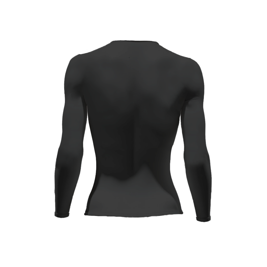 Black Basic compression long sleeve