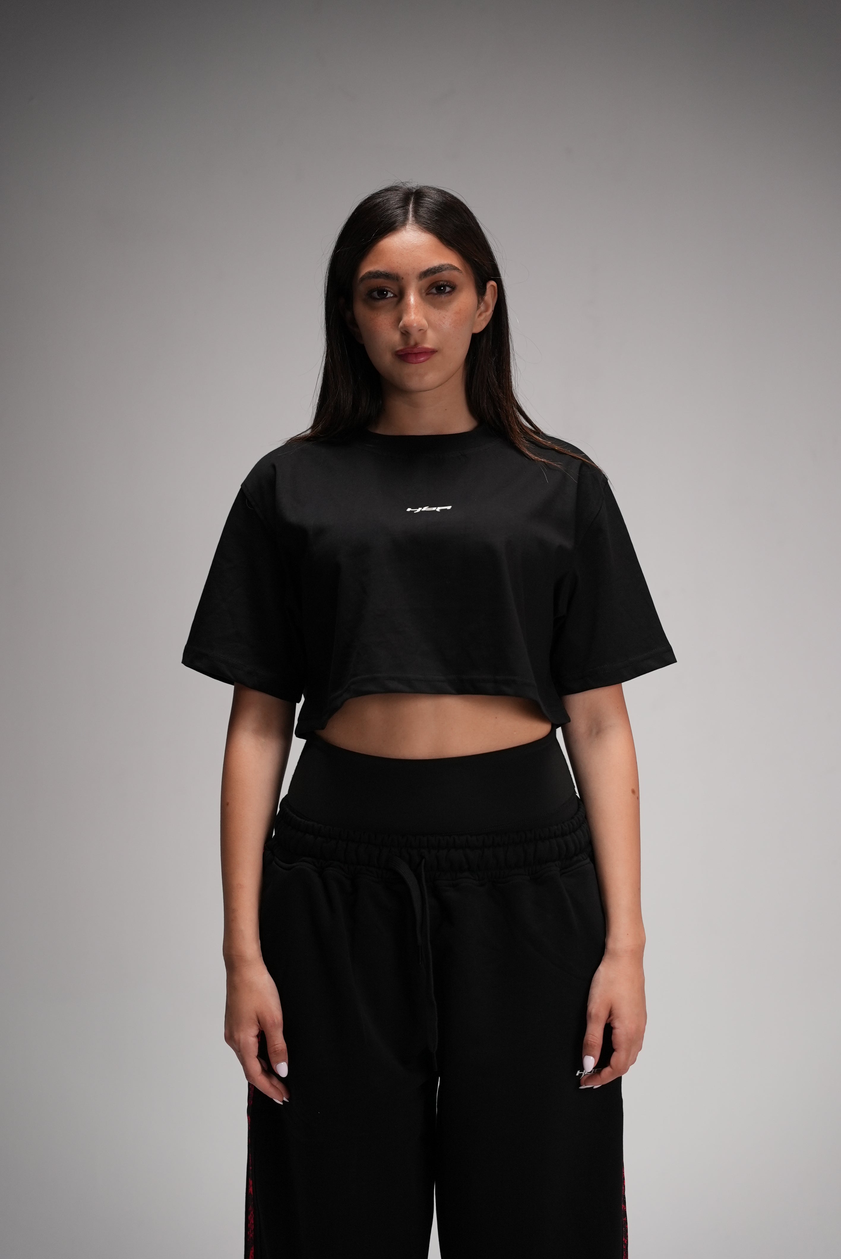 Black HBA Cropped Pump Cover