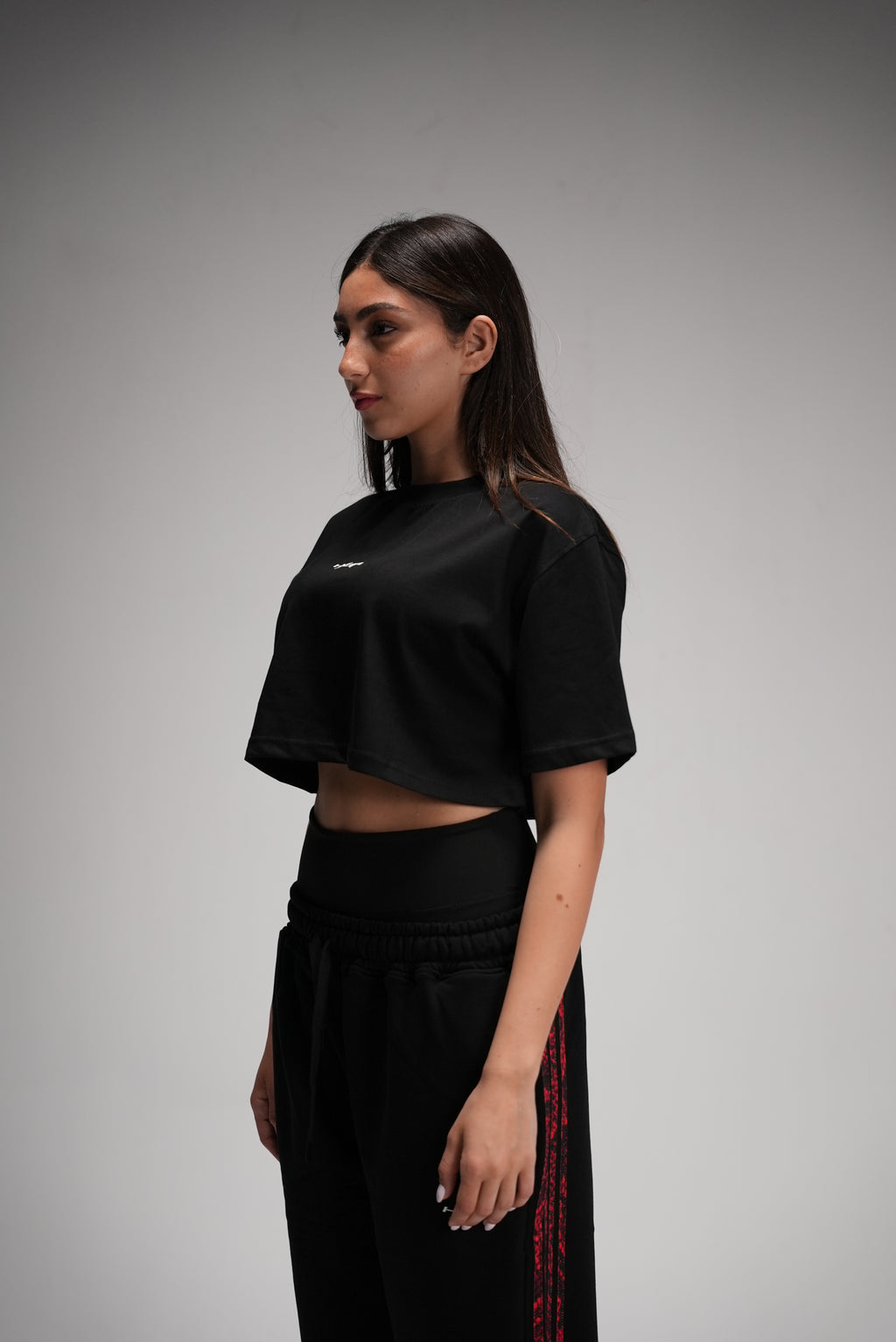 Black HBA Cropped Pump Cover
