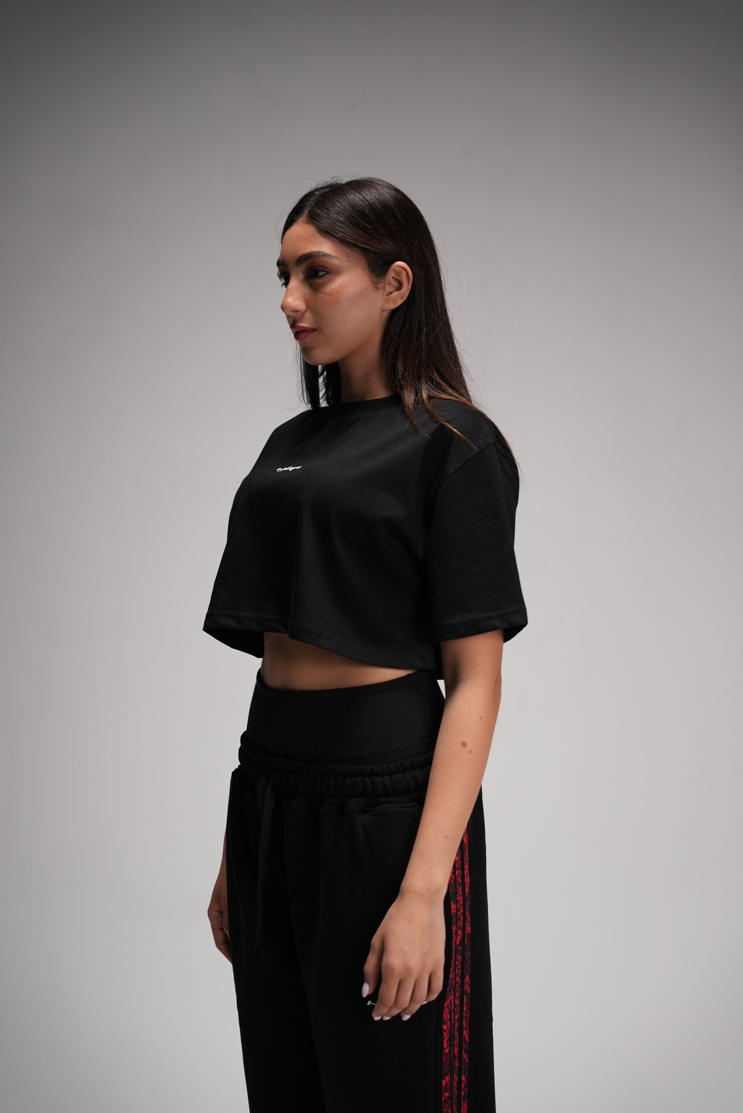 Black HBA Cropped Pump Cover