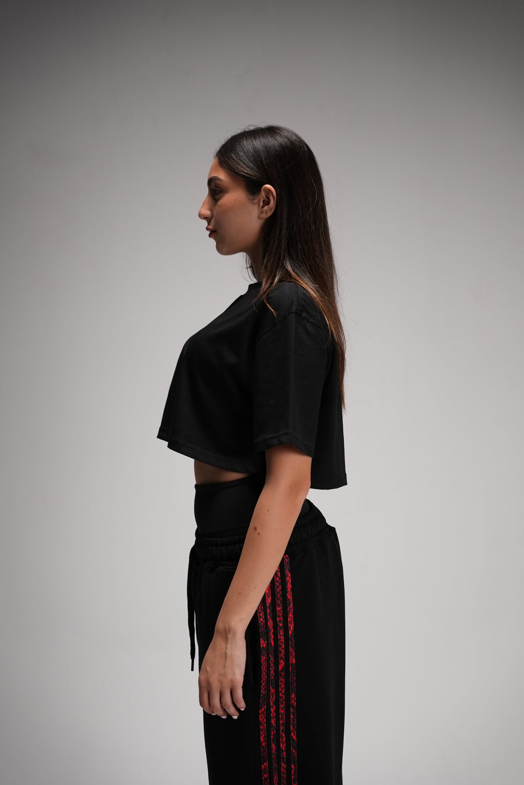 Black HBA Cropped Pump Cover