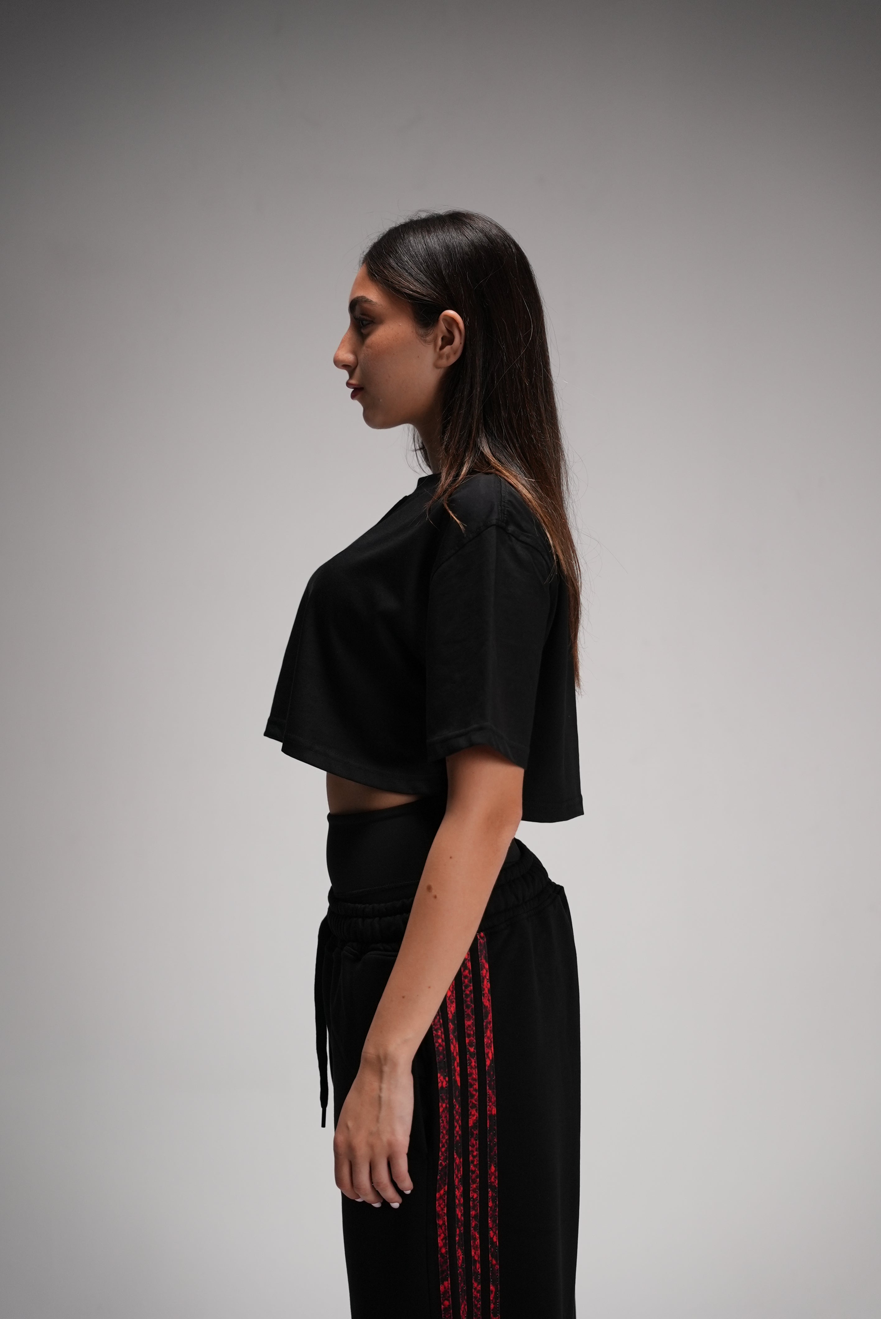 Black HBA Cropped Pump Cover