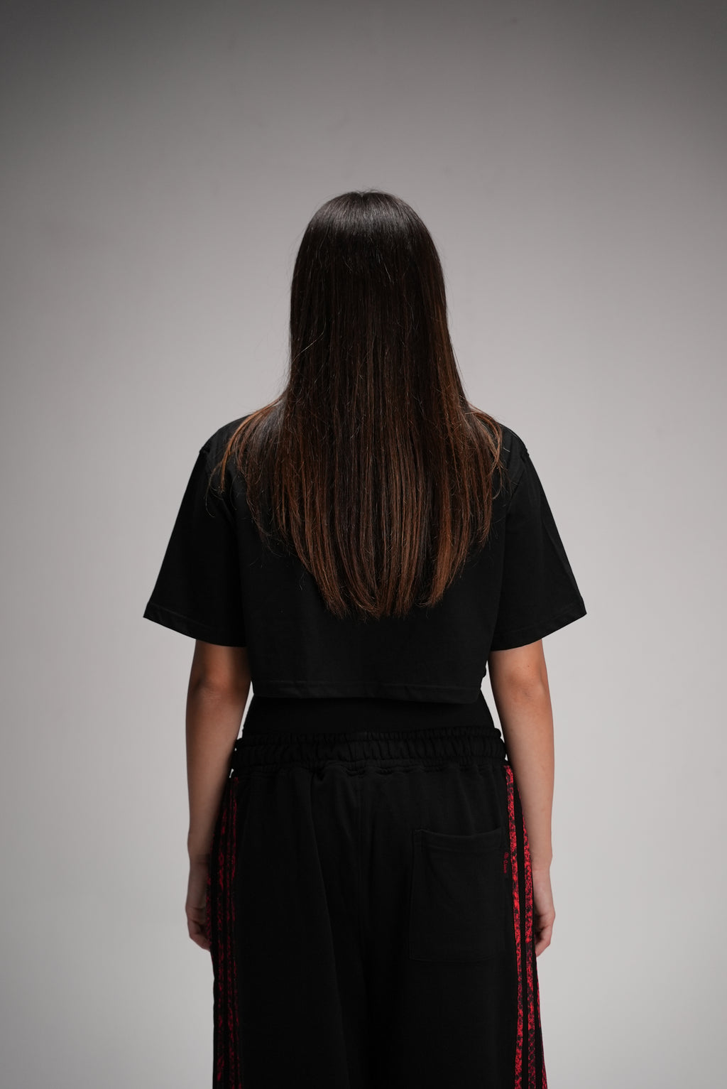 Black HBA Cropped Pump Cover