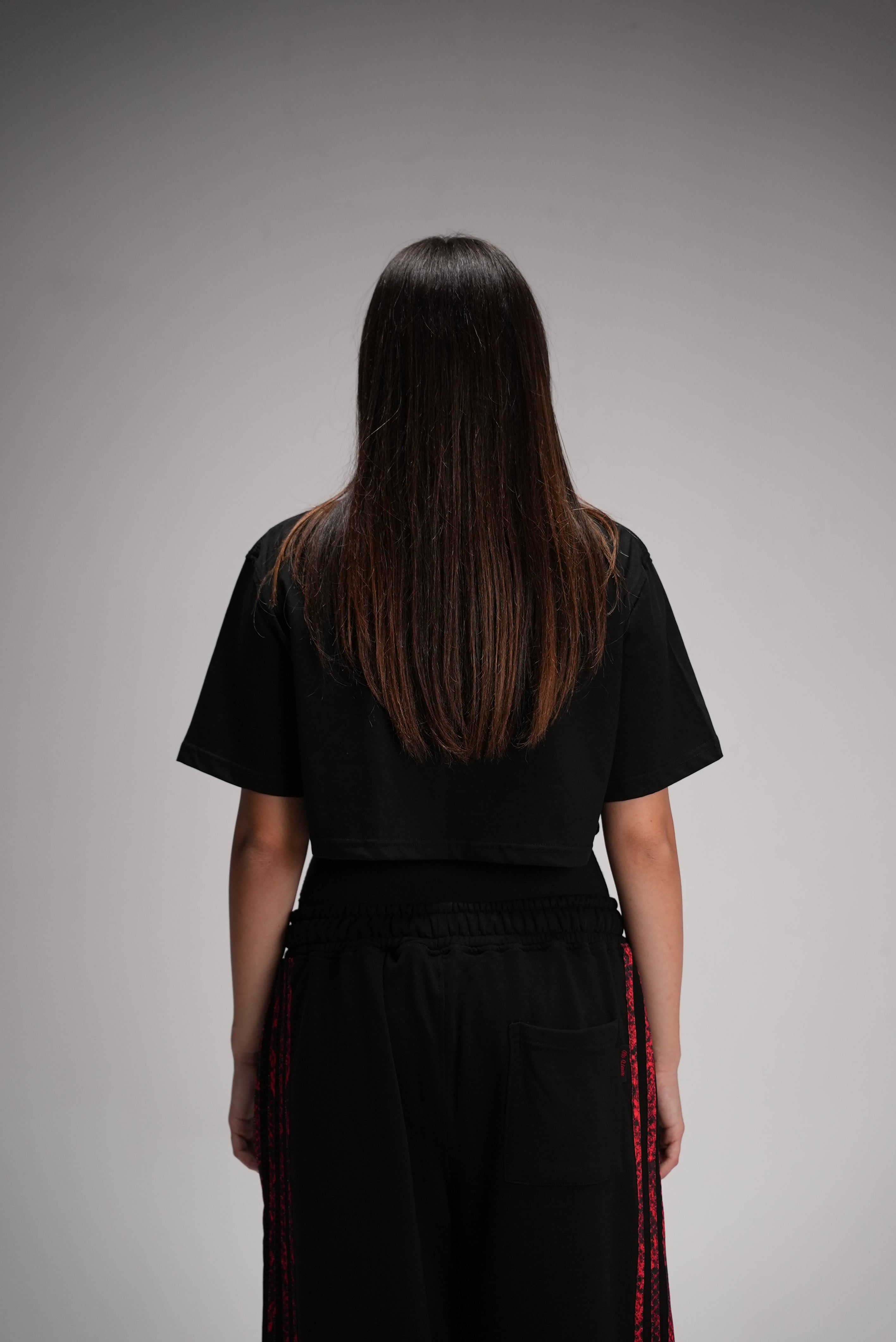 Black HBA Cropped Pump Cover