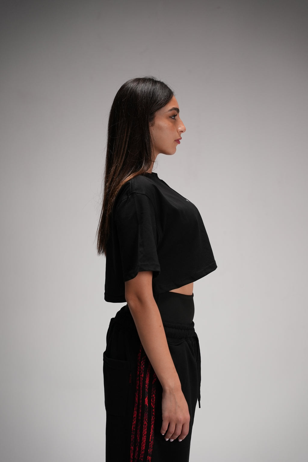 Black HBA Cropped Pump Cover