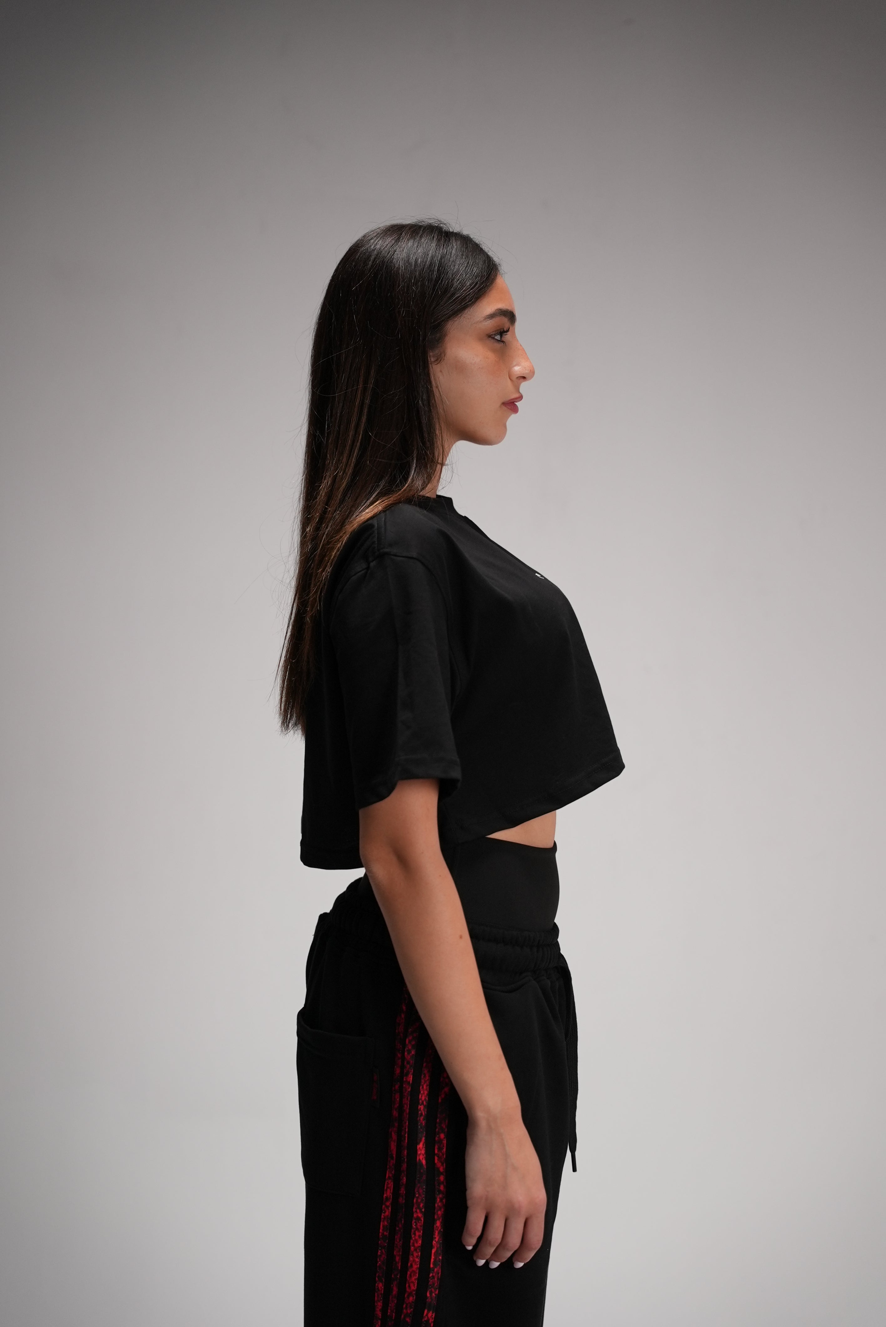 Black HBA Cropped Pump Cover