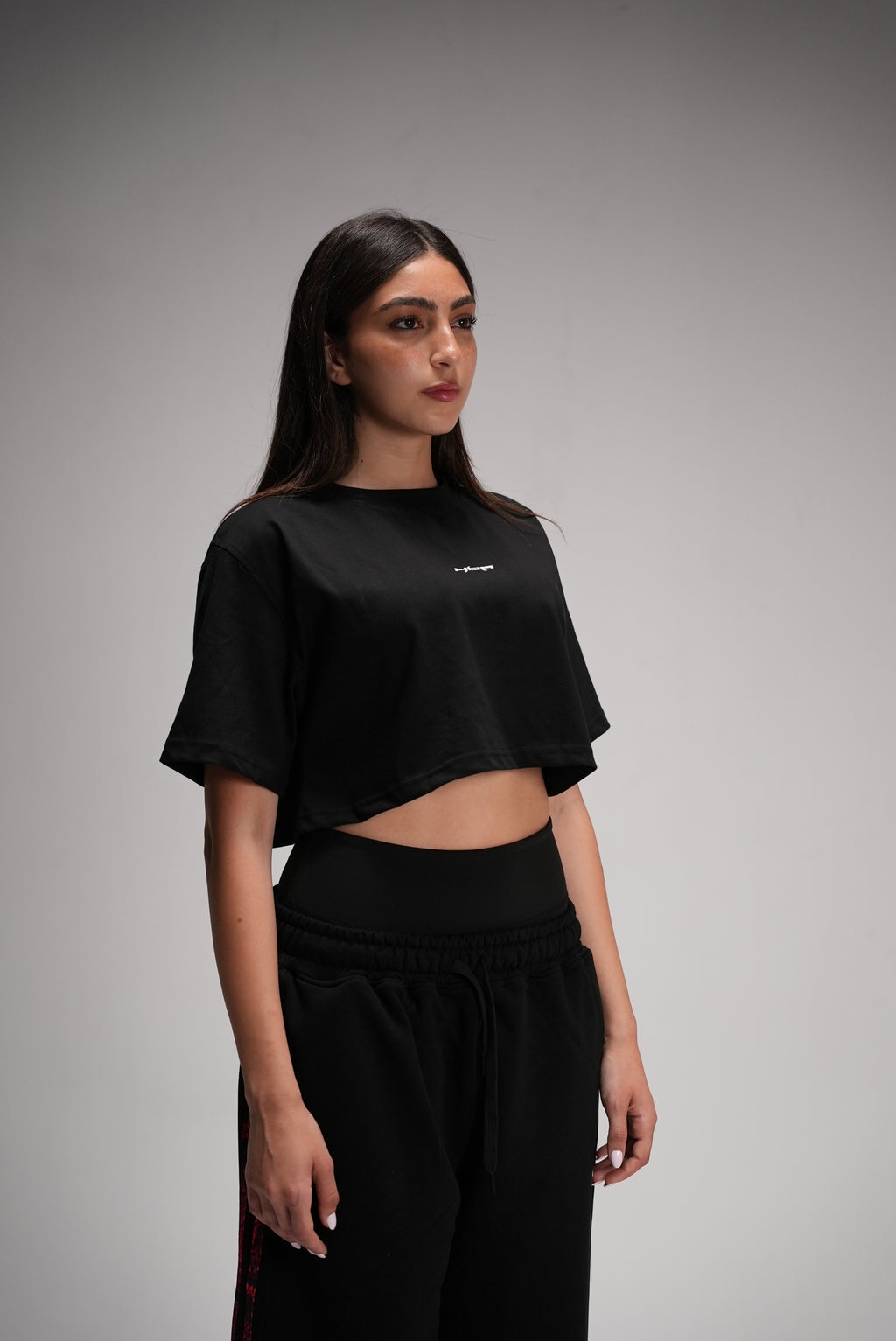 Black HBA Cropped Pump Cover