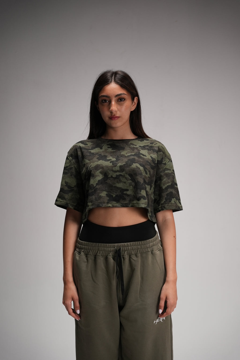 CAMO Cropped Pump Cover