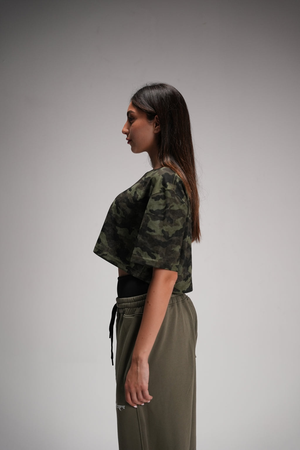 CAMO Cropped Pump Cover