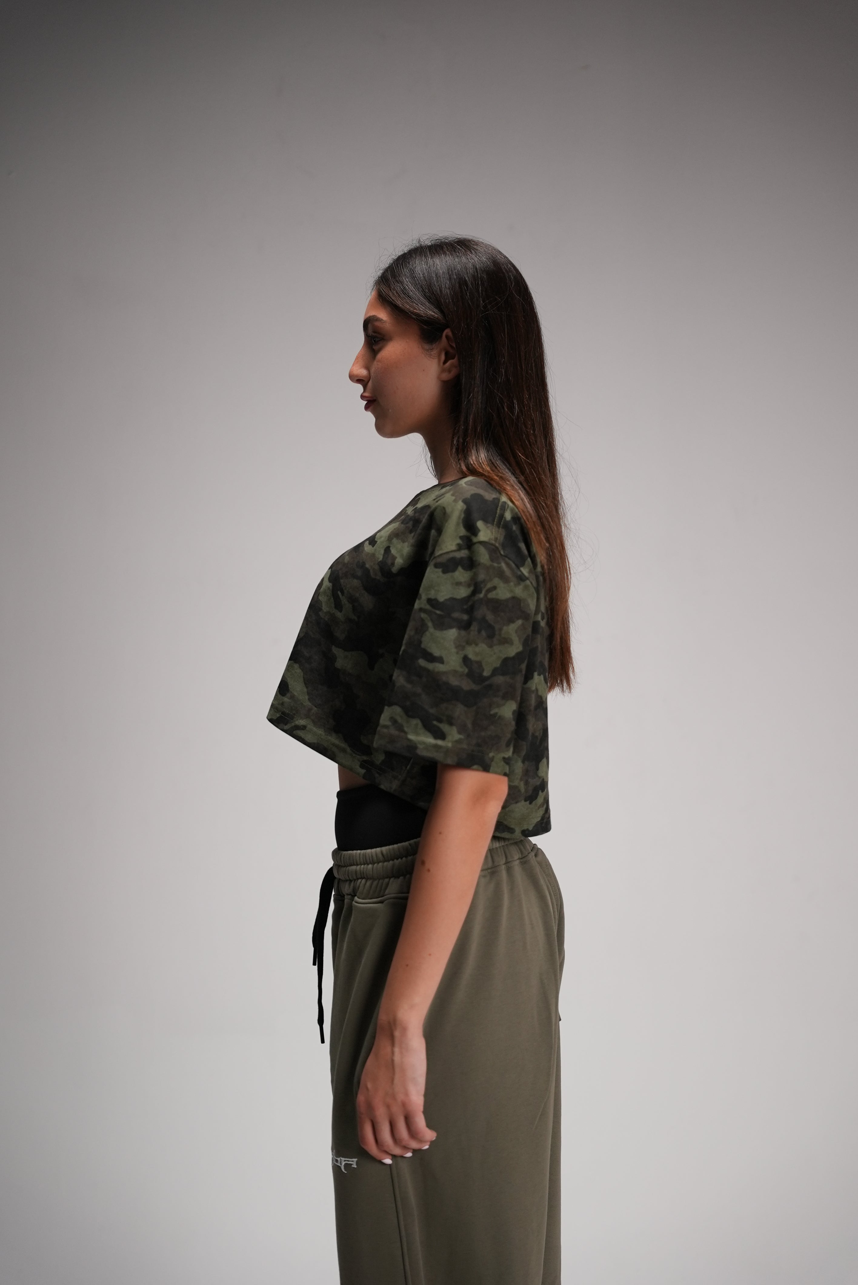 CAMO Cropped Pump Cover