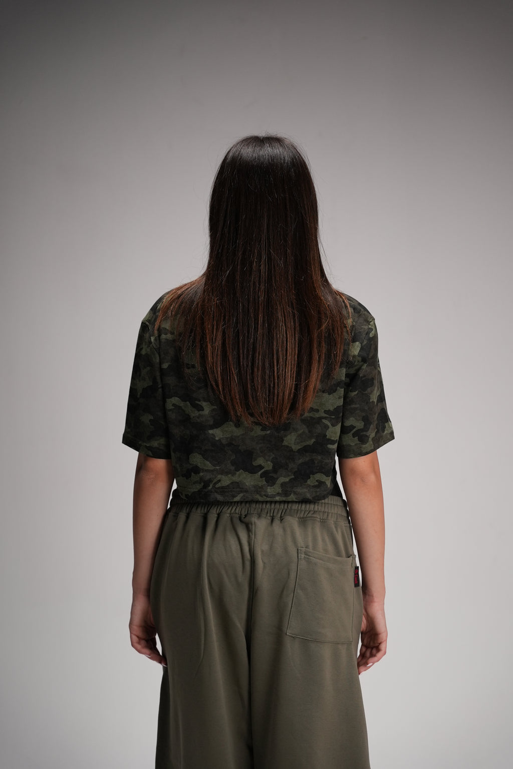 CAMO Cropped Pump Cover
