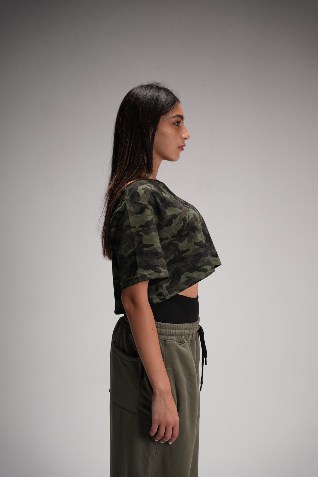 CAMO Cropped Pump Cover
