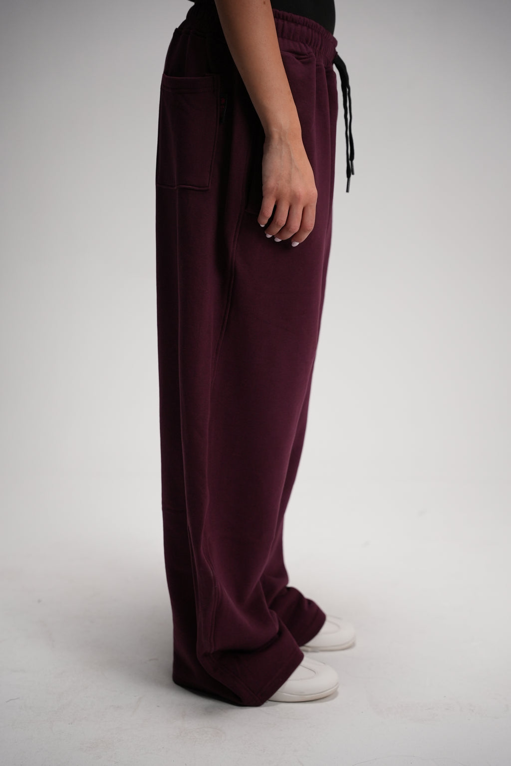 Burnt Burgundy basic pants