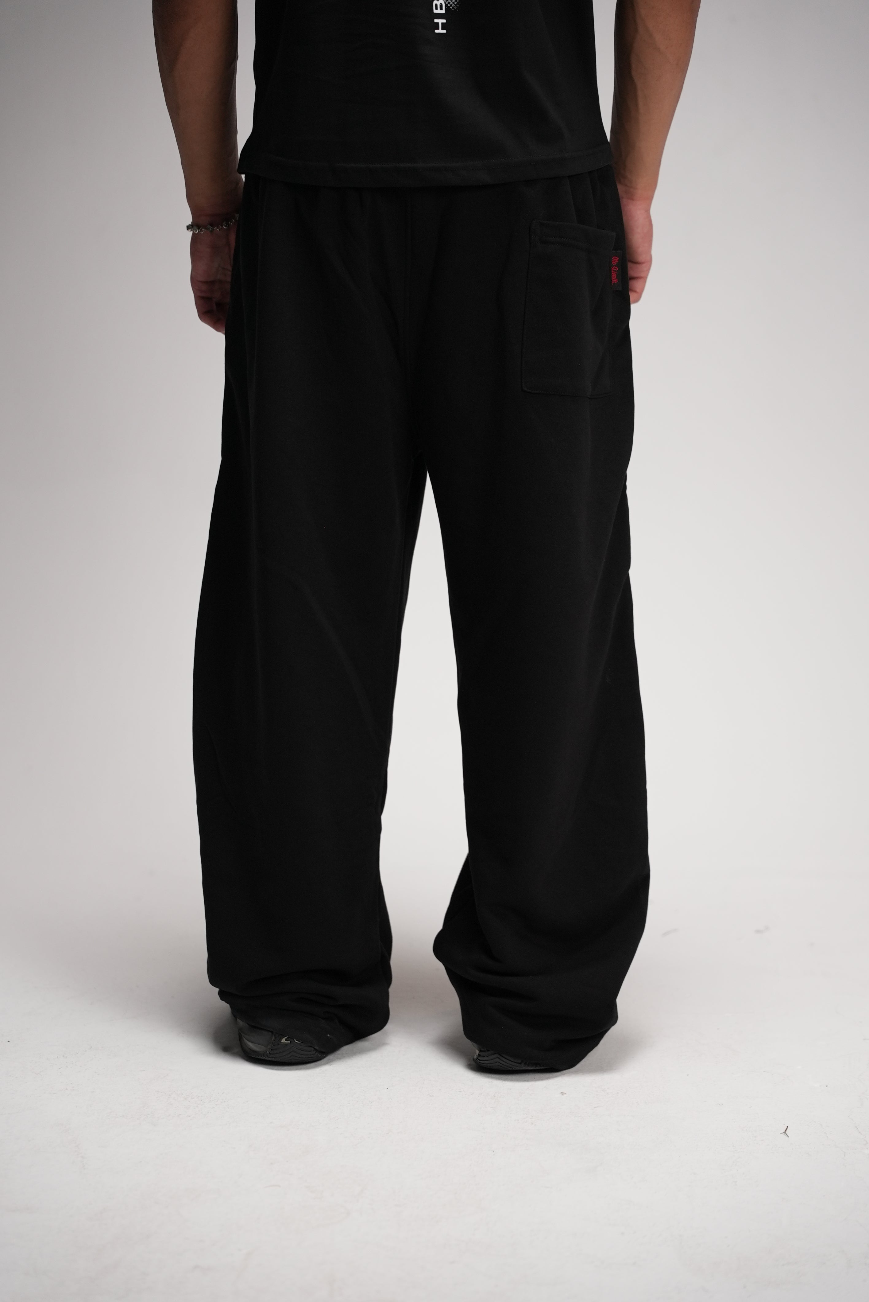 Black basic pants