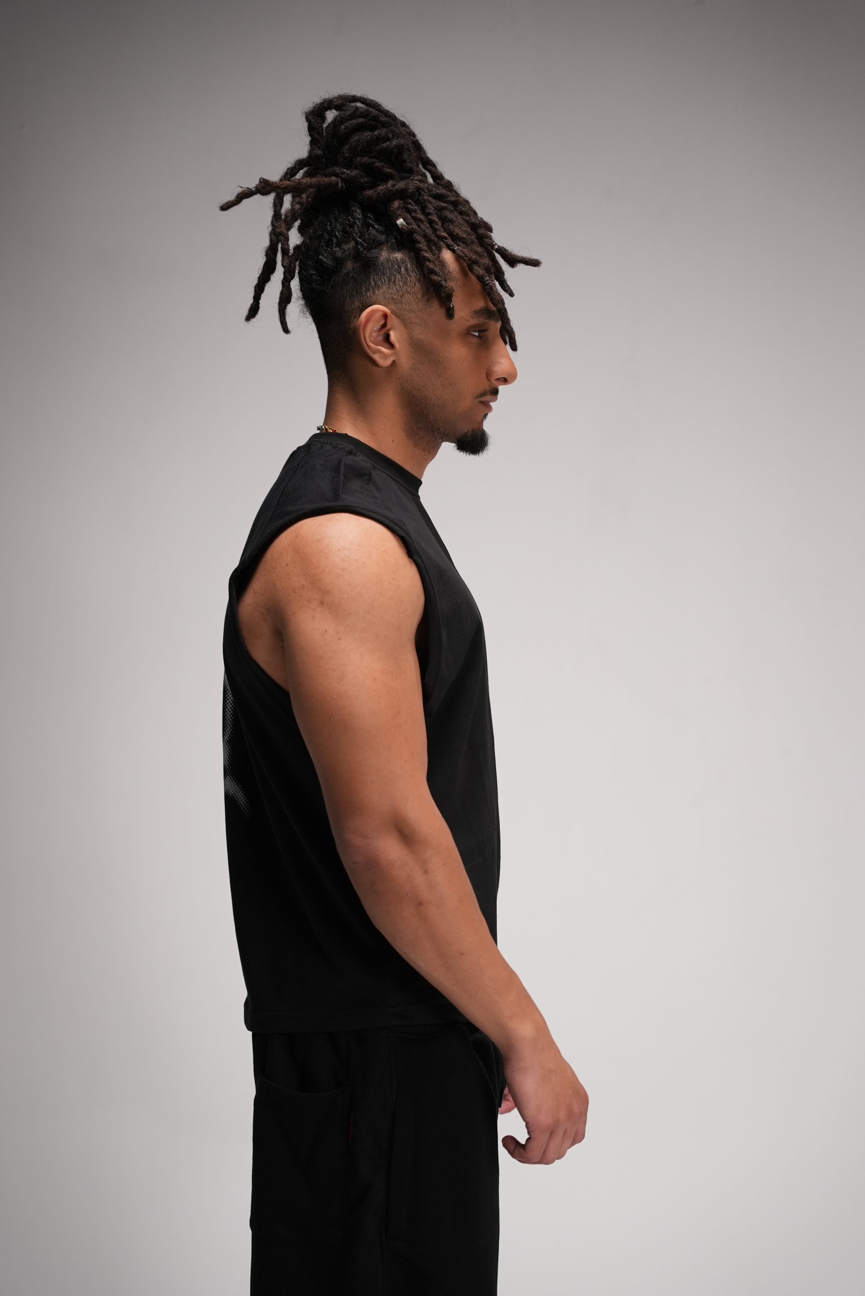 Black Vertical HBA CLUB Cutoff