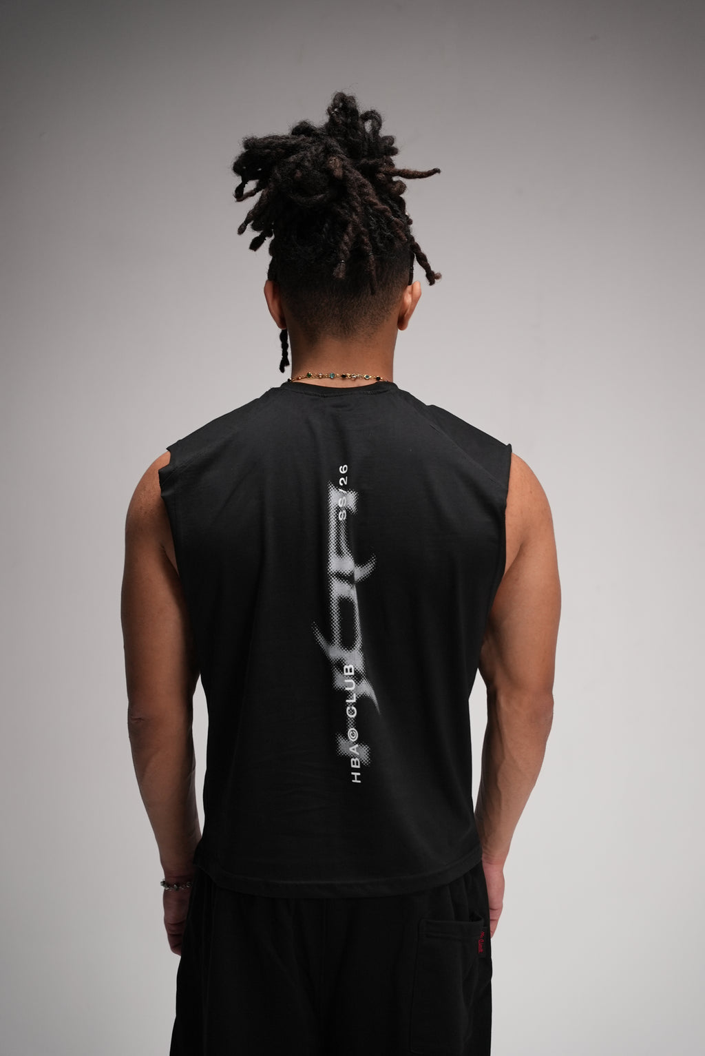 Black Vertical HBA CLUB Cutoff
