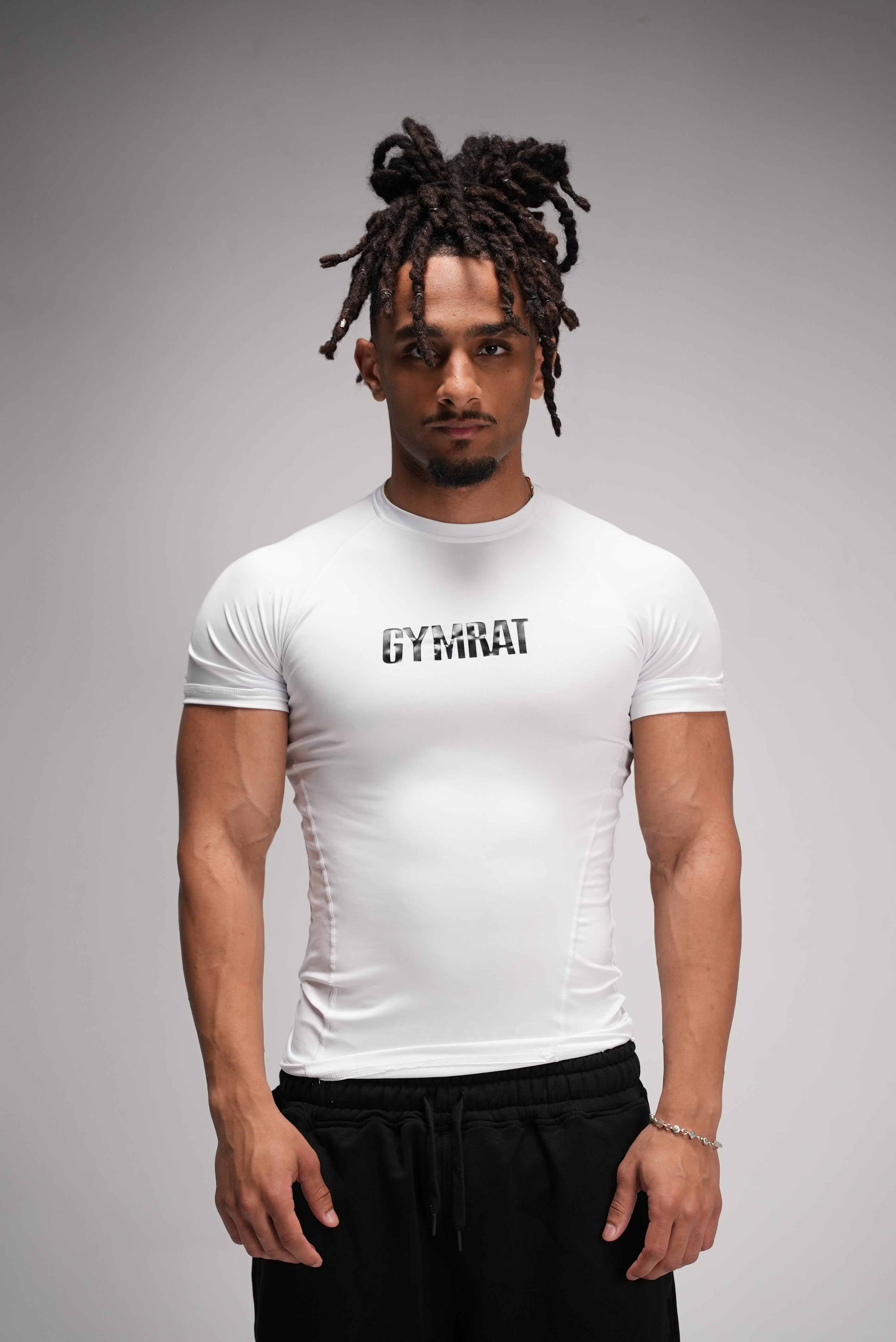 White GymRat compression