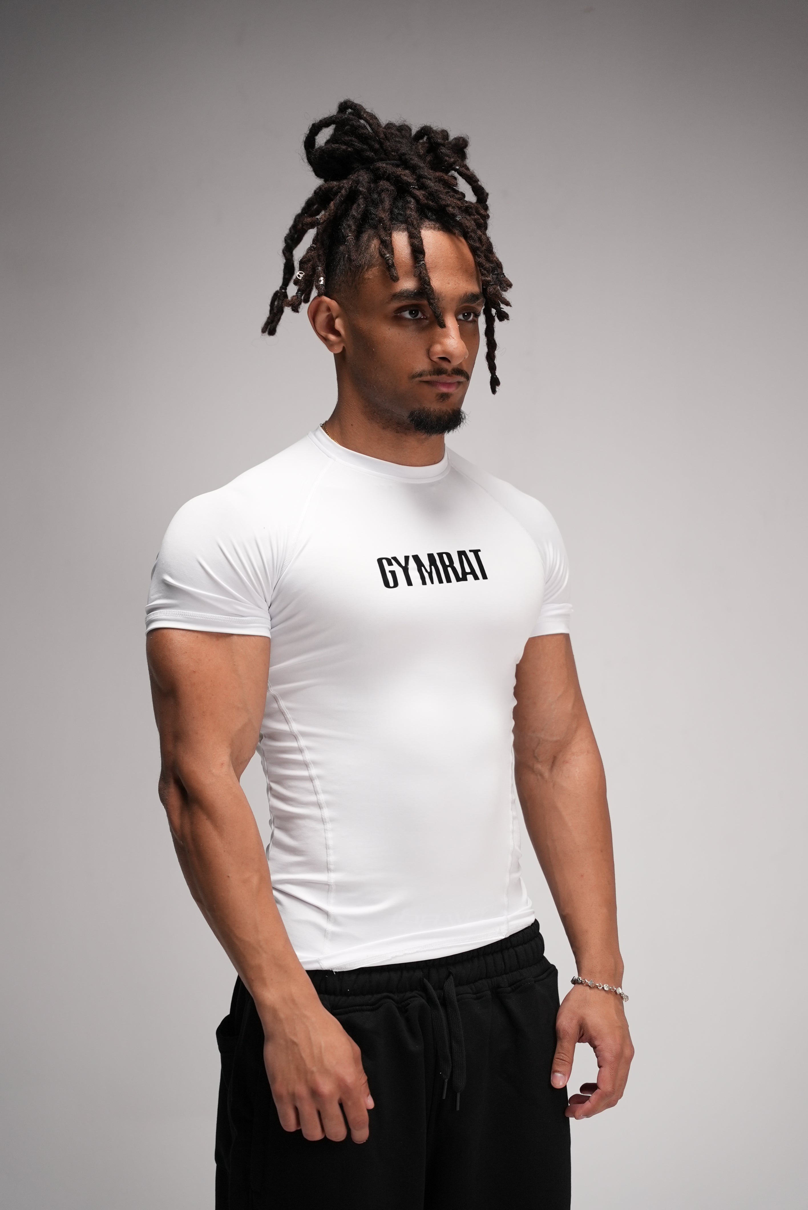 White GymRat compression
