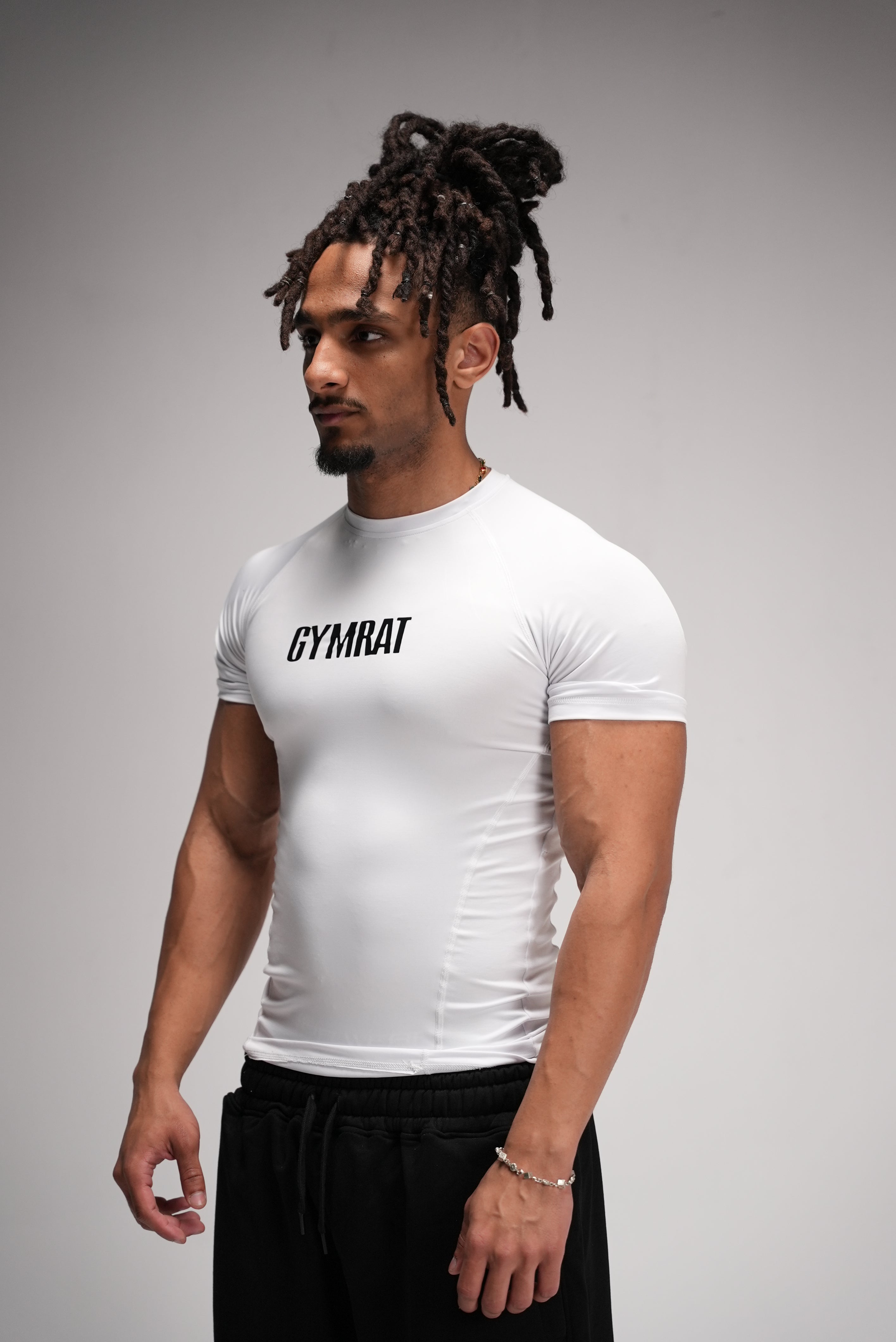 White GymRat compression