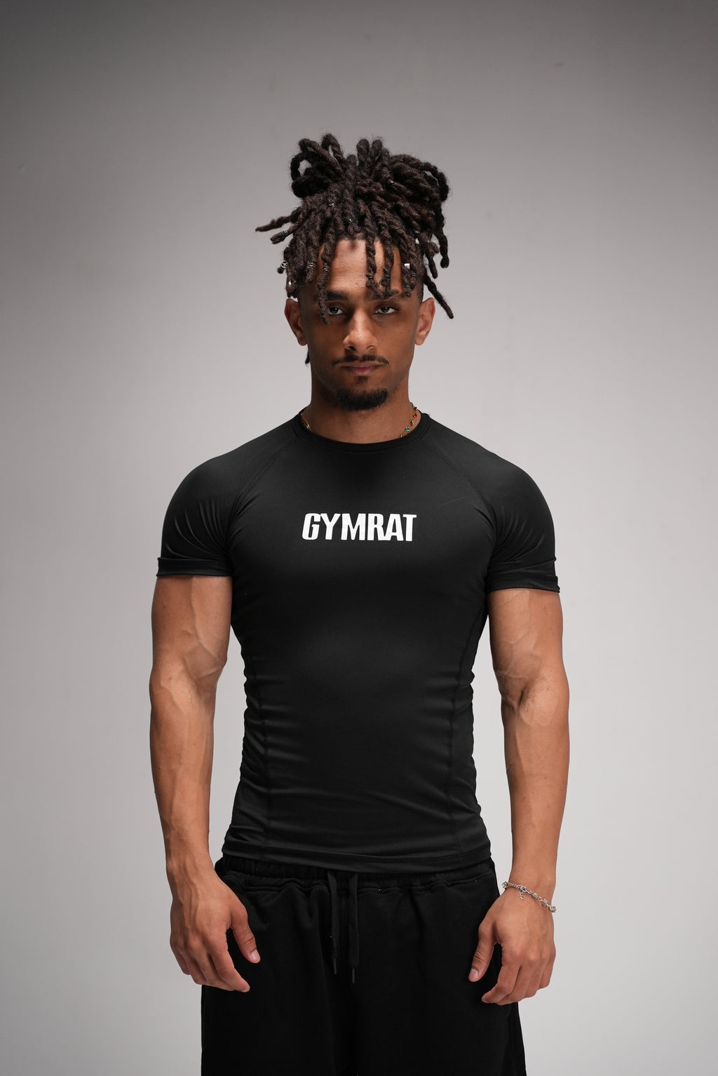 BLACK GymRat compression